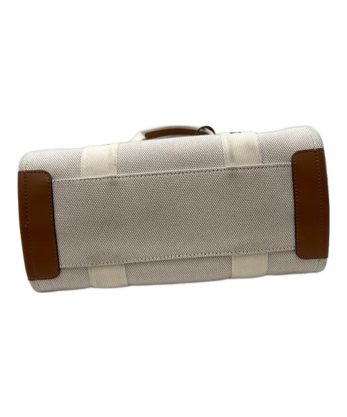 Kate Spade（ケイトスペード）Kate Spade (ケイトスペード) プレンティ キャンバス スモール トート ニュートラルマルチ×アイボリー×ブラウンの古着・服飾アイテム