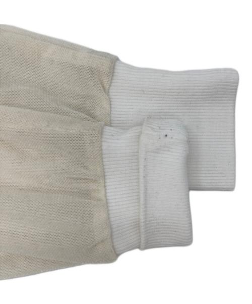 CYAN TOKYO（シアン トーキョー）CYAN TOKYO (シアン トーキョー) ベロアチュールオーバーブラウス アイボリー サイズ:Fの古着・服飾アイテム