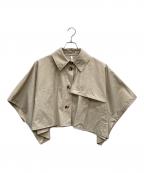 Dignite collierディニテ コリエ）の古着「ディニテコリエ/ショートケープトレンチ」｜ベージュ