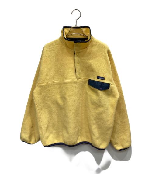 Patagonia（パタゴニア）Patagonia (パタゴニア) スナップTフーリースジャケット イエロー サイズ:Mの古着・服飾アイテム