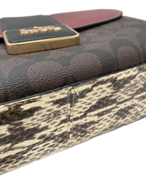 COACH（コーチ）COACH (コーチ) グレース ショルダー バッグ ブラウンの古着・服飾アイテム