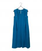 JUSGLITTYジャスグリッティー）の古着「Vネックサマーワンピース」｜ブルー