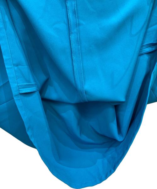 JUSGLITTY（ジャスグリッティー）JUSGLITTY (ジャスグリッティー) Vネックサマーワンピース ブルーの古着・服飾アイテム