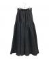 CADUNE (カデュネ) ラウンドカットロングスカート ブラック サイズ:36：5000円