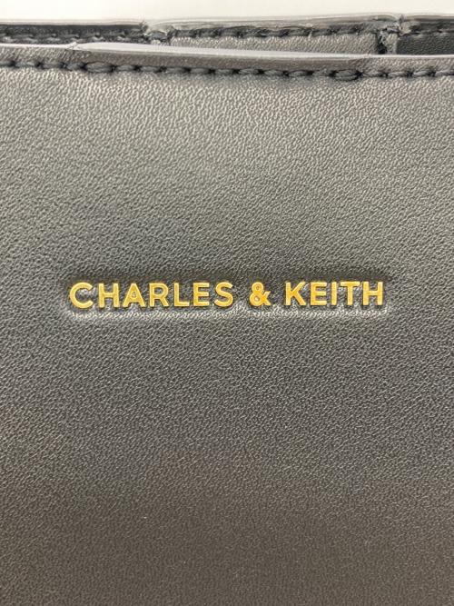 CHARLES & KEITH（チャールズアンドキース）CHARLES & KEITH (チャールズ＆キース) Leia レイア トートバッグ ブラックの古着・服飾アイテム