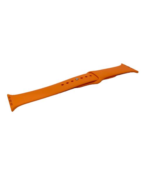 HERMES（エルメス）HERMES (エルメス) Apple Watch スポーツバンド オレンジの古着・服飾アイテム