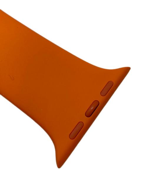 HERMES（エルメス）HERMES (エルメス) Apple Watch スポーツバンド オレンジの古着・服飾アイテム