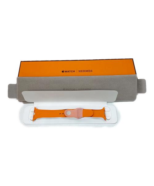 HERMES（エルメス）HERMES (エルメス) Apple Watch スポーツバンド オレンジの古着・服飾アイテム