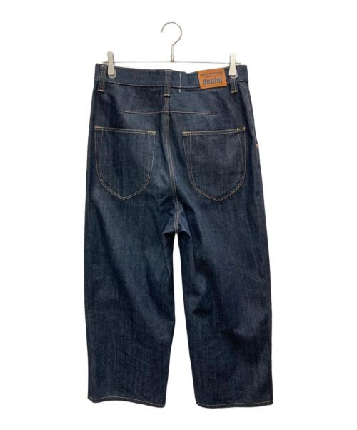 JUNYA WATANABE COMME des GARCONS（ジュンヤワタナベ コムデギャルソン）JUNYA WATANABE COMME des GARCONS ((ジュンヤワタナベ コムデギャルソン) タックデニムパンツ インディゴ サイズ:XSの古着・服飾アイテム