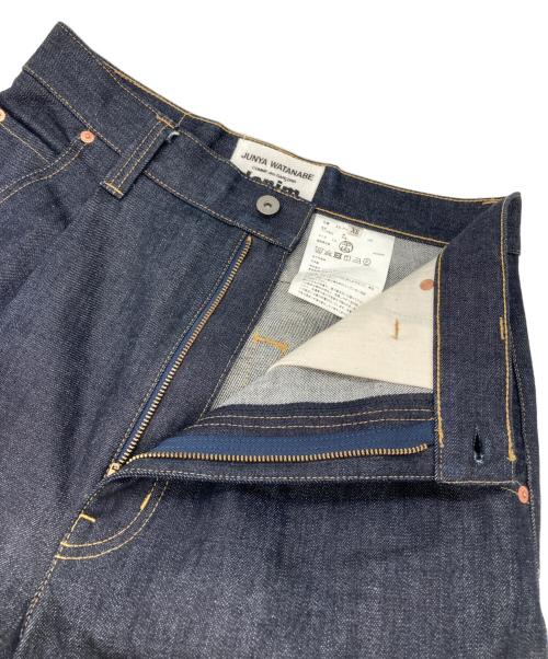 JUNYA WATANABE COMME des GARCONS（ジュンヤワタナベ コムデギャルソン）JUNYA WATANABE COMME des GARCONS ((ジュンヤワタナベ コムデギャルソン) タックデニムパンツ インディゴ サイズ:XSの古着・服飾アイテム