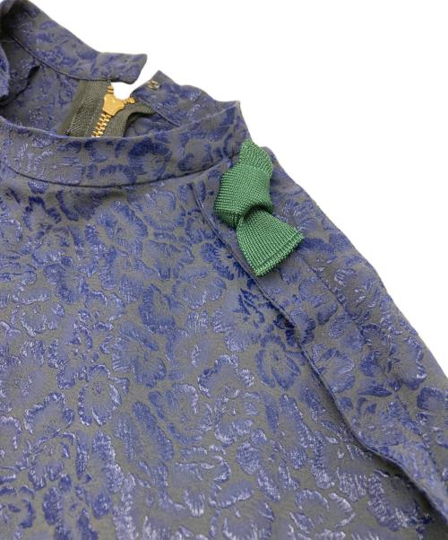 TOGA PULLA（トーガ プルラ）TOGA PULLA (トーガ プルラ) ブラウス ネイビー サイズ:36の古着・服飾アイテム