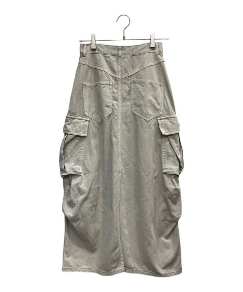 Ameri（アメリ）Ameri (アメリ) CONES BOSS BIG POCKET SKIRT ベージュ サイズ:24の古着・服飾アイテム