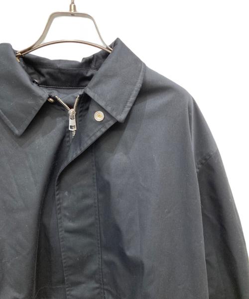 Calvin Klein Jeans（カルバンクラインジーンズ）Calvin Klein Jeans (カルバンクラインジーンズ) ステンカラーコート ブラック サイズ:Mの古着・服飾アイテム