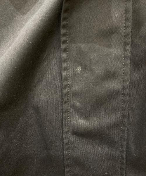 Calvin Klein Jeans（カルバンクラインジーンズ）Calvin Klein Jeans (カルバンクラインジーンズ) ステンカラーコート ブラック サイズ:Mの古着・服飾アイテム