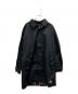 Calvin Klein Jeans（カルバンクラインジーンズ）の古着「ステンカラーコート」｜ブラック
