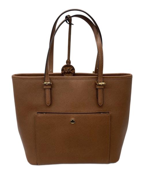 MICHAEL KORS（マイケル・コース）MICHAEL KORS (マイケルコース) トートバッグ ブラウン サイズ:表記なしの古着・服飾アイテム