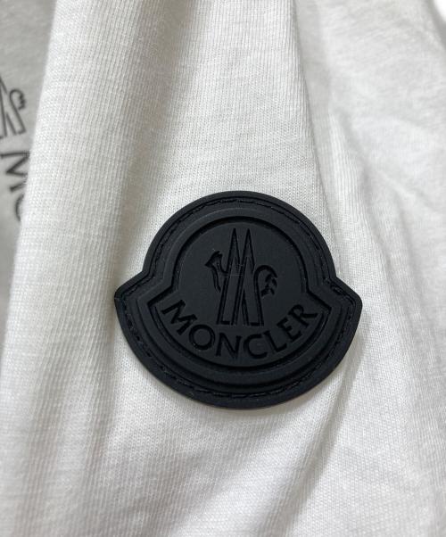 MONCLER（モンクレール）MONCLER (モンクレール) Tシャツ ホワイト サイズ:Mの古着・服飾アイテム