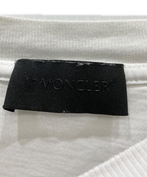 MONCLER（モンクレール）MONCLER (モンクレール) Tシャツ ホワイト サイズ:Mの古着・服飾アイテム