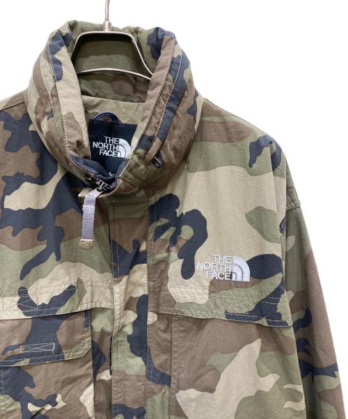 THE NORTH FACE（ザ ノース フェイス）THE NORTH FACE (ザ ノース フェイス) FRONTIERS PARKA カーキ サイズ:Lの古着・服飾アイテム
