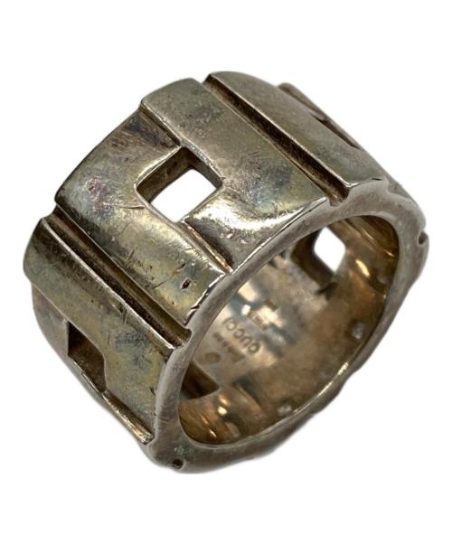 GUCCI（グッチ）GUCCI (グッチ) スクエアカットリング サイズ:表記なしの古着・服飾アイテム