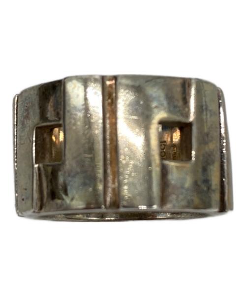 GUCCI（グッチ）GUCCI (グッチ) スクエアカットリング サイズ:表記なしの古着・服飾アイテム