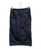 L'appartementアパルトモン）の古着「ナイロンスカート」｜ネイビー