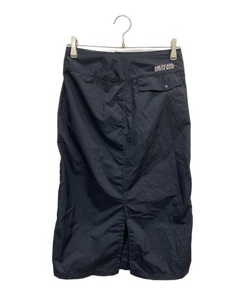 L'appartement（アパルトモン）L'appartement (アパルトモン) ナイロンスカート ネイビー サイズ:Sの古着・服飾アイテム