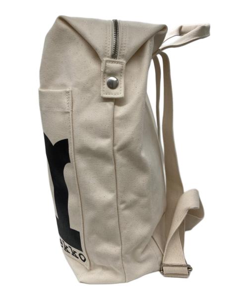 marimekko（マリメッコ）marimekko (マリメッコ) MONO BACKPACK SOLID アイボリーの古着・服飾アイテム