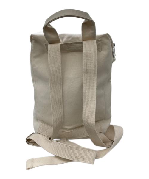 marimekko（マリメッコ）marimekko (マリメッコ) MONO BACKPACK SOLID アイボリーの古着・服飾アイテム