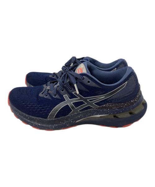 asics（アシックス）asics (アシックス) GEL-KAYANO 28 ネイビー サイズ:US7/EU38/24cmの古着・服飾アイテム