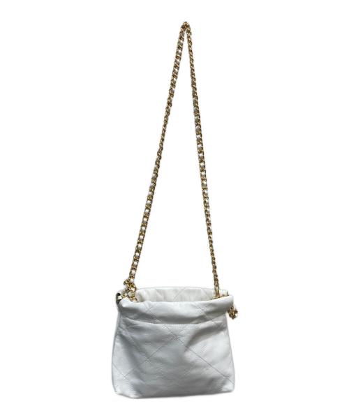MARCO MASI（マルコマージ）MARCO MASI (マルコマージ) キルティングチェーンバッグ ホワイト サイズ:FREEの古着・服飾アイテム