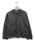 COMME des GARCONS HOMME PLUSコムデギャルソンオムプリュス）の古着「フルジップニットジャケット」｜ブラック