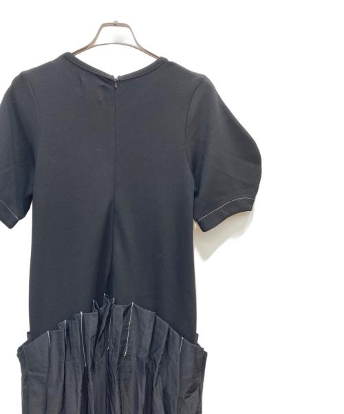 OMMO（オーエムエムオー）OMMO (オーエムエムオー) SOLID TUCK OP ブラック サイズ:38の古着・服飾アイテム