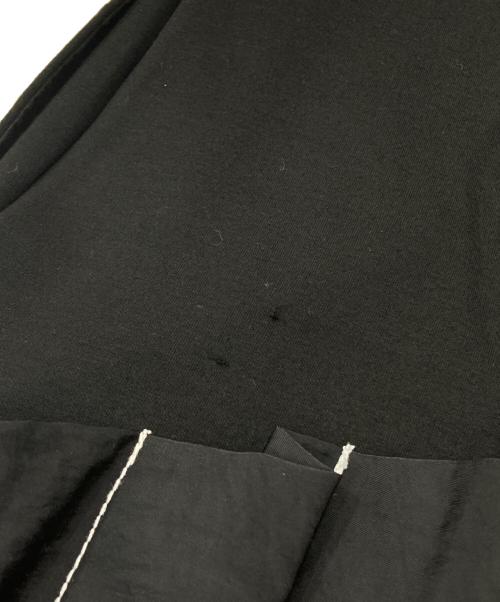 OMMO（オーエムエムオー）OMMO (オーエムエムオー) SOLID TUCK OP ブラック サイズ:38の古着・服飾アイテム