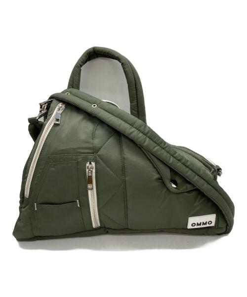 OMMO（オーエムエムオー）OMMO (オーエムエムオー) 2WAY MA-1 DETAIL BAG グリーンの古着・服飾アイテム