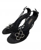 LOUIS VUITTONルイ ヴィトン）の古着「ヒールパンプス」｜ブラック