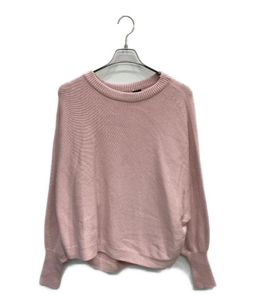 Spick and Span（スピック＆スパン）Spick and Span (スピックアンドスパン) バルキーヤーンドルマンロングリブニット ピンク サイズ:F 未使用品の古着・服飾アイテム