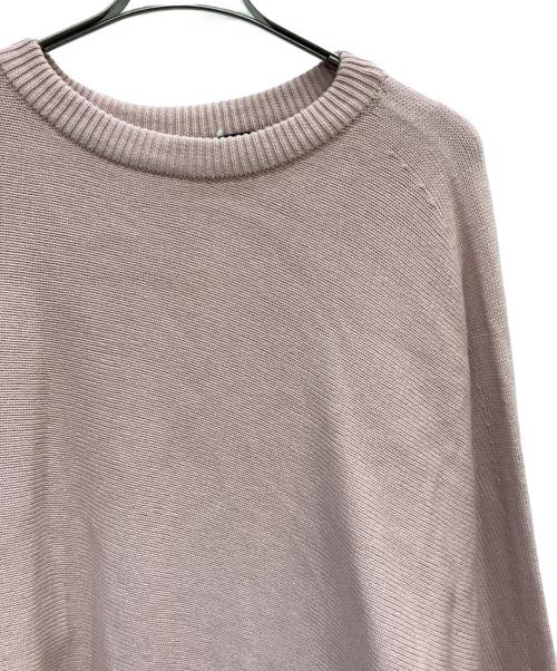 Spick and Span（スピック＆スパン）Spick and Span (スピックアンドスパン) バルキーヤーンドルマンロングリブニット ピンク サイズ:F 未使用品の古着・服飾アイテム