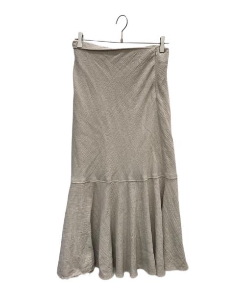 Plage（プラージュ）Plage (プラージュ) リネン混スカート ベージュ サイズ:38の古着・服飾アイテム