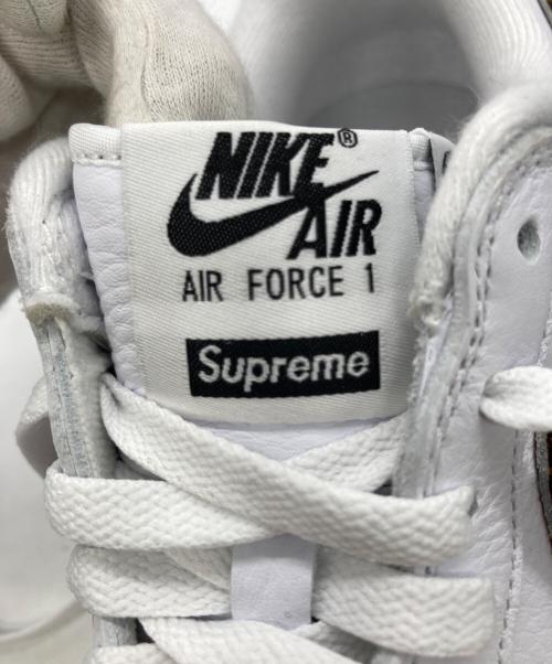 NIKE（ナイキ）NIKE (ナイキ) SUPREME (シュプリーム) GOODENOUGH (グッドイナフ) GOODENOUGH × Supreme × Nike Air Force 1 Low White/Leopard サイズ:28の古着・服飾アイテム