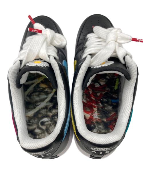NIKE（ナイキ）NIKE (ナイキ) PEACEMINUSONE × Nike Air Force 1 Low '07 Para-Noise 3.0 Black and Multi-Color サイズ:28の古着・服飾アイテム