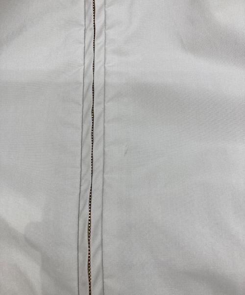 ebure（エブール）ebure (エブール) シルクポリナイロンドルマンスリーブフーデッドコート ベージュ サイズ:36の古着・服飾アイテム