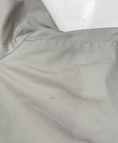 ebure（エブール）ebure (エブール) シルクポリナイロンドルマンスリーブフーデッドコート ベージュ サイズ:36の古着・服飾アイテム