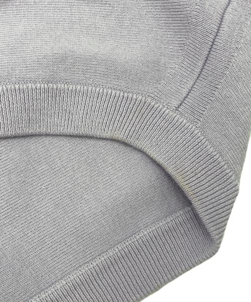 ebure（エブール）ebure (エブール) ボタニカルダイオーガニック Vネックニットベスト パープル サイズ:表記なしの古着・服飾アイテム