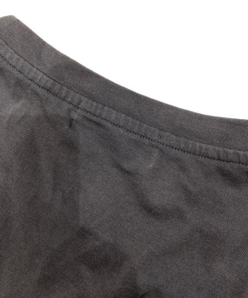 ebure（エブール）EBURE (エブール) 天竺フレアワンピースロングアイボリー グレー サイズ:36の古着・服飾アイテム