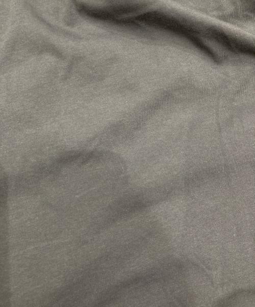 ebure（エブール）EBURE (エブール) 天竺フレアワンピースロングアイボリー グレー サイズ:36の古着・服飾アイテム