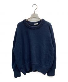 DEUXIEME CLASSE（ドゥーズィエム クラス）の古着「クルーネックニット」｜ネイビー