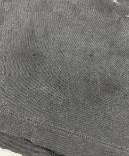 SAINT MICHAEL（セントマイケル）SAINT MICHAEL (セントマイケル) SS TEE DAMAGED グレー サイズ:Lの古着・服飾アイテム