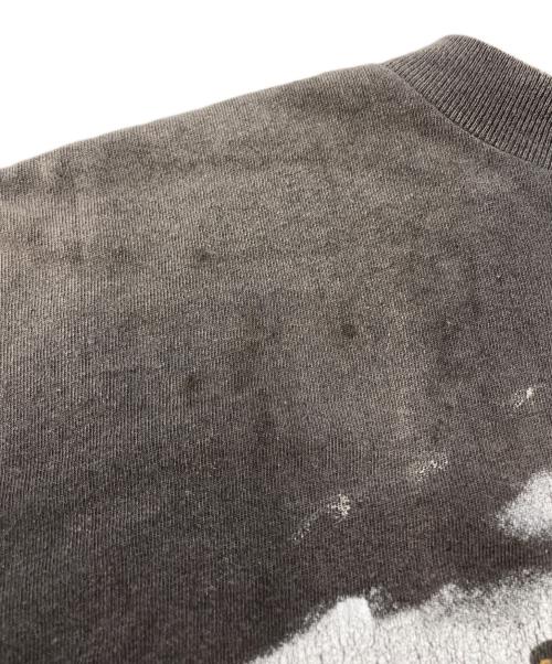 SAINT MICHAEL（セントマイケル）SAINT MICHAEL (セントマイケル) SS TEE DAMAGED グレー サイズ:Lの古着・服飾アイテム