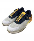 PUMAプーマ）の古着「シャドウキャットニトロ」｜ネイビー×イエロー